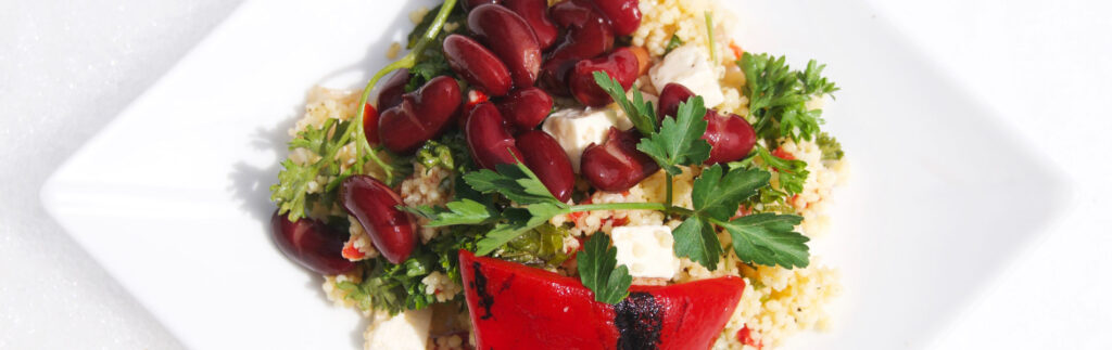 Plat préparé avec légumes frais
